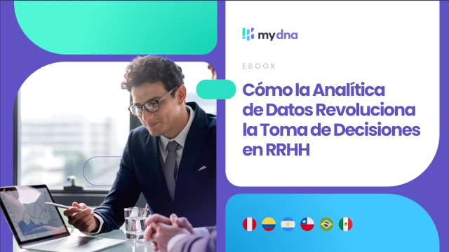 Cómo la Analítica de Datos Revoluciona la Toma de Decisiones en RRHH ebook cover