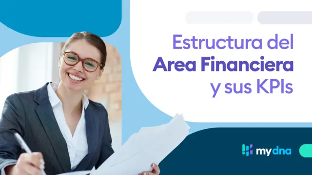 Estructura del Área Financiera y sus KPIs ebook cover